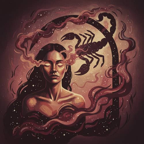 Progressed Ascendant in Scorpio
